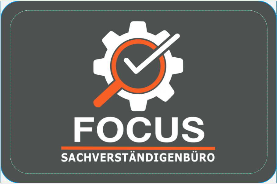 FOCUS Sachverstaendigenbuero Visitenkarte Vorderseite